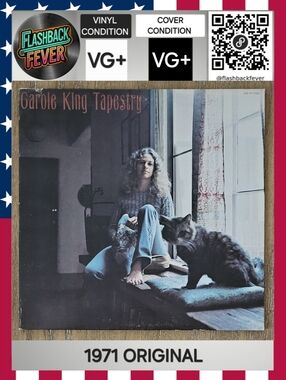 CAROLE KING•Tapestry•1971 US Stereo (#0DE SP 77009) Terre Haute Pressing